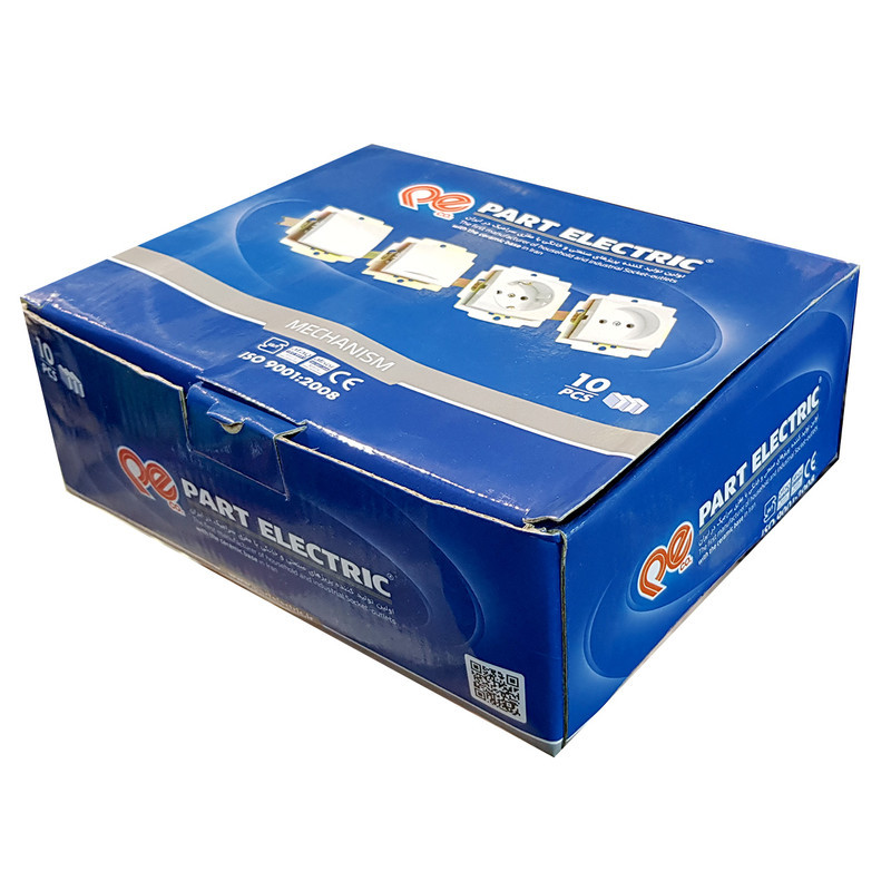 پریز تلفن پارت الکتریک مدل Azin مجموعه 3 عددی