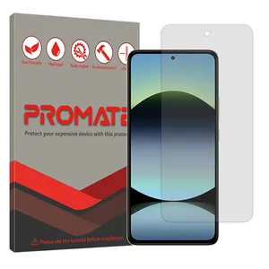 Promate Hydrogel model transparent screen protector suitable for Xiaomi Redmi Note 14 4G mobile phone