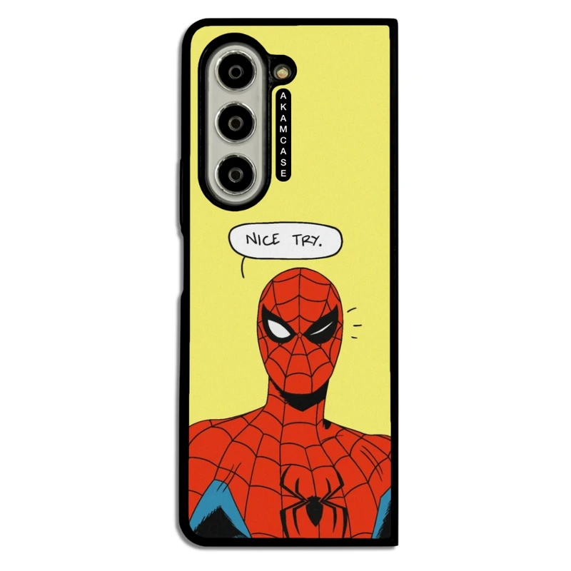 کاور آکام مدل AMCWSGZFOLD5-SPIDERMAN11 مناسب برای گوشی موبایل سامسونگ Galaxy Z Fold 5