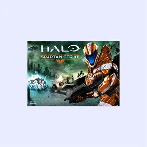 پوستر هومرو مدل فلزی طرح HALO کد PS551