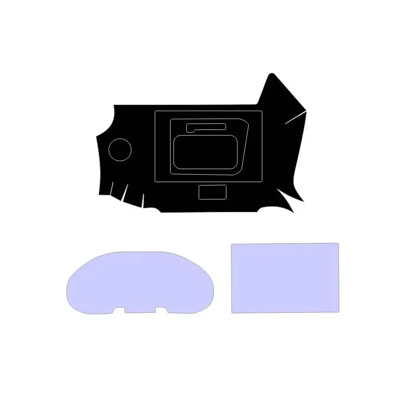 برچسب محافظ مانیتور و کنسول اس ان بلو مدل شاین مناسب برای x22 pro مجموعه 3 عددی