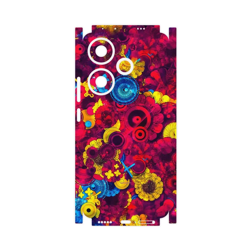 برچسب پوششی ماهوت مدل Vector Flower Garden Digital Art-FullSkin مناسب برای گوشی موبایل شیائومی Poco F6