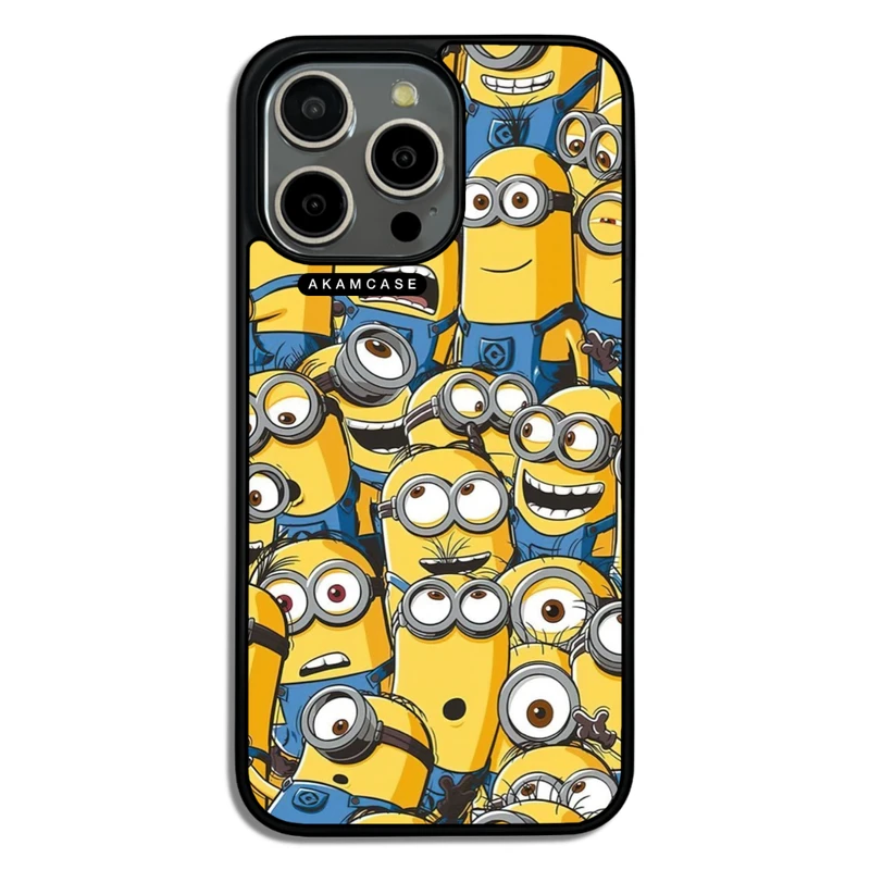 کاور آکام مدل AMC-WA15PROMAX-MINIONS13 مناسب برای گوشی موبایل اپل iPhone 15 Pro Max