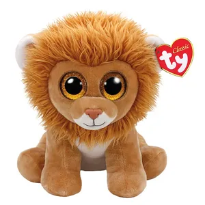 عروسک تی وای طرح شیر مدل Louie طول 28 سانتی‌متر