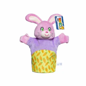   عروسک یانیک مدل نمایشی حیوانات طرح خرگوش کد 100198 ارتفاع 24 سانتی متر