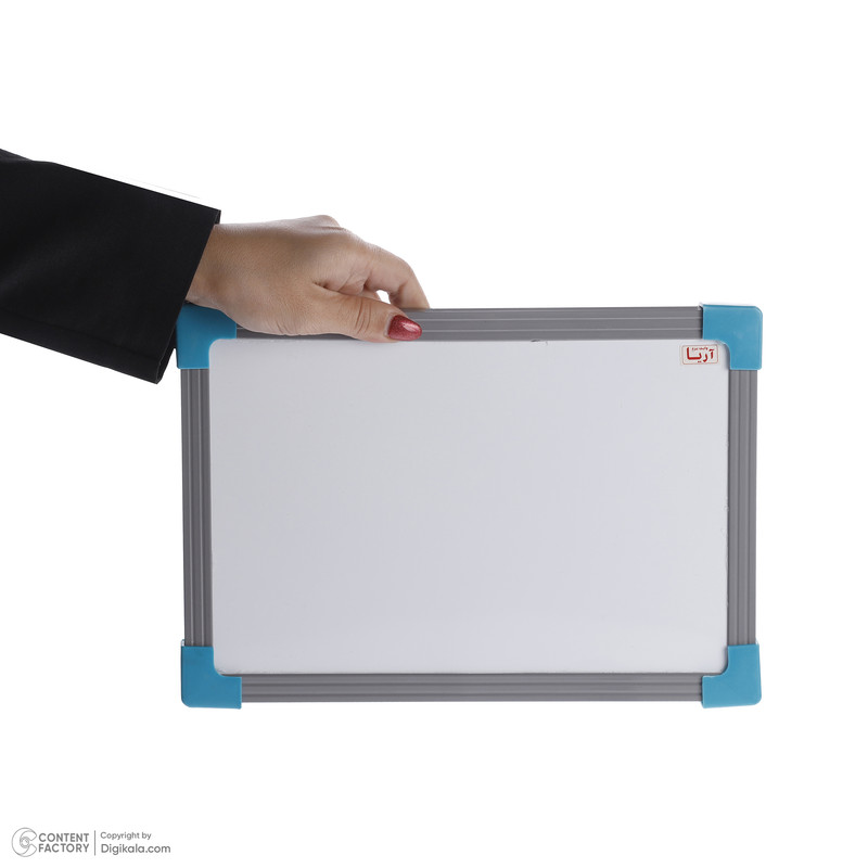 تخته وایت برد آریا مدل مغناطیسی کد 001 سایز 20X30 سانتی متر