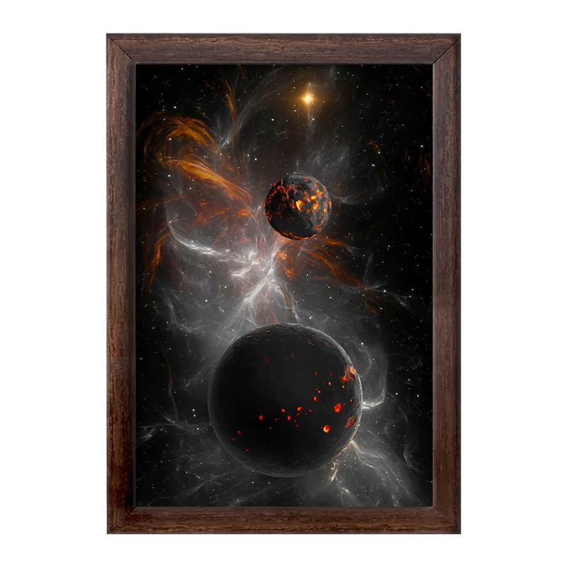 تابلو خندالو طرح کهکشان (galaxy) کد F6722