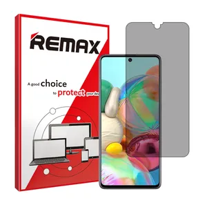   Privacy screen protector Remax model HyPRV suitable for Samsung Galaxy A71 phone