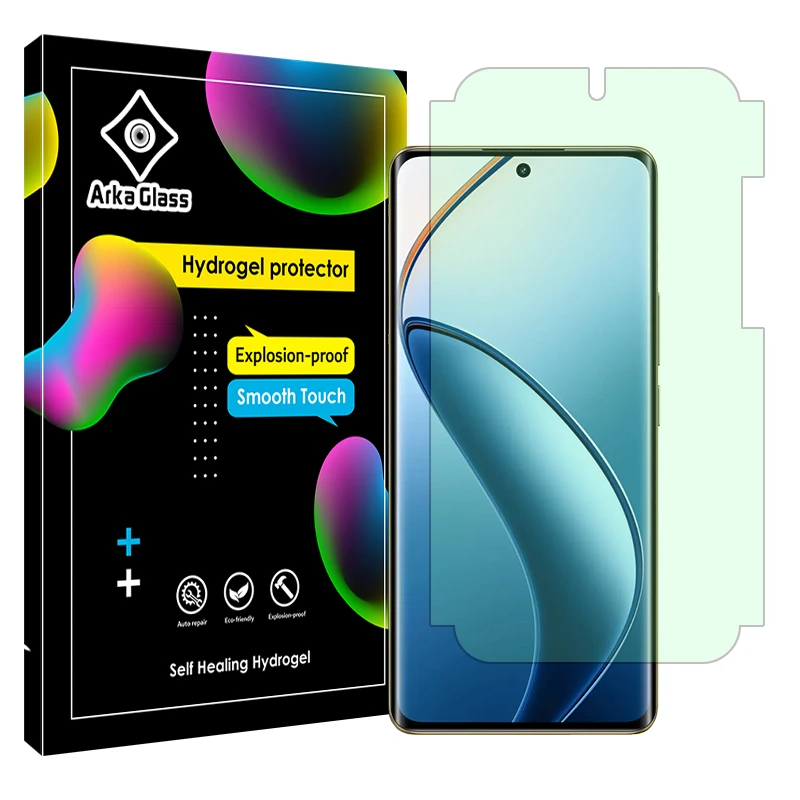 محافظ صفحه نمایش گرین لایت آرکا گلس مدل Eye Care مناسب برای گوشی موبایل ریلمی 12 Pro Plus