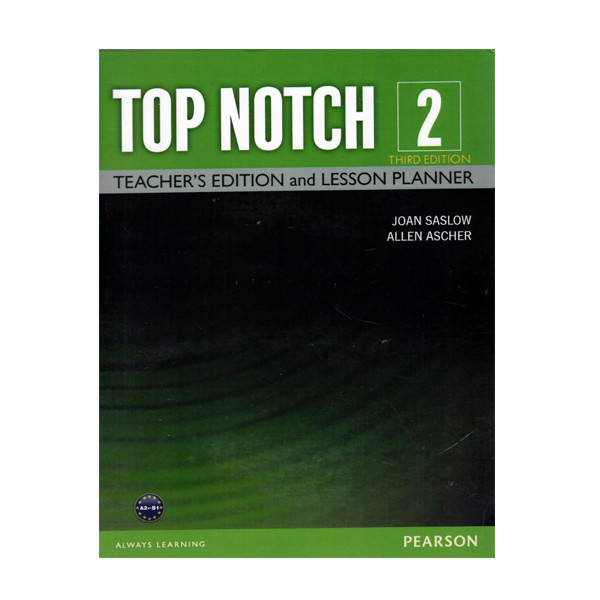 قیمت و خرید کتاب TOP NOTCH 2 TEACHERS THIRD EDITION اثر JOAN SASLOW