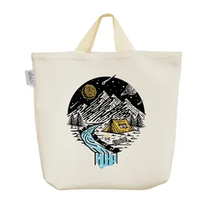 ساک خرید خندالو مدل رود و کوه کد 5428