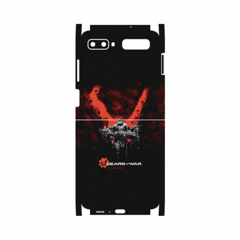 برچسب پوششی ماهوت مدل Gears-Of-War-Game-FullSkin مناسب برای گوشی موبایل سامسونگ Galaxy Z Flip