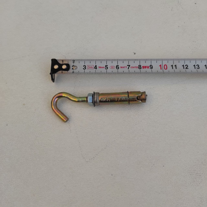 قلاب سقفی مدل M-6 بسته 10 عددی