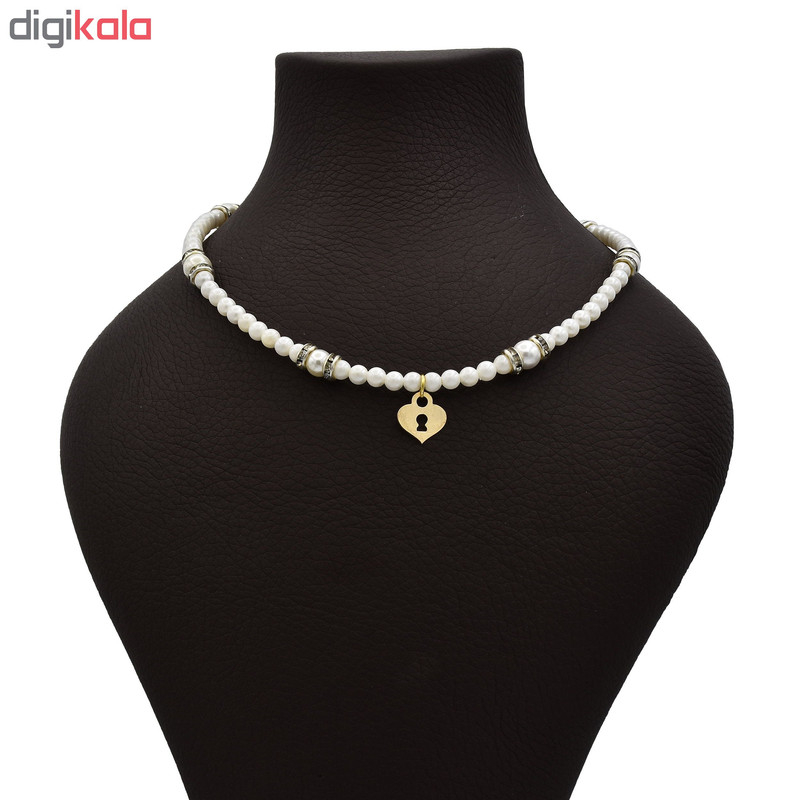 گردنبند طلا 18 عیار زنانه الن نار مدل قلب LN5352982