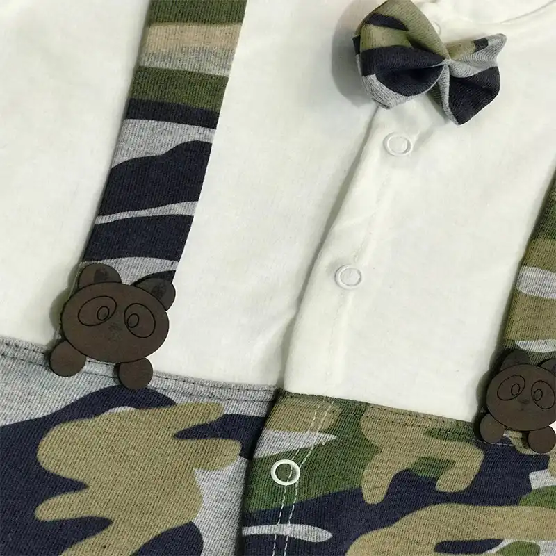 ست سرهمی و کلاه نوزادی مدل Dok-Ge-Che مجموعه دو عددی