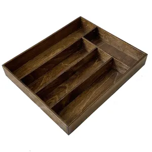 جای کارد و چنگال مدل چوبی کلاسیک 42578