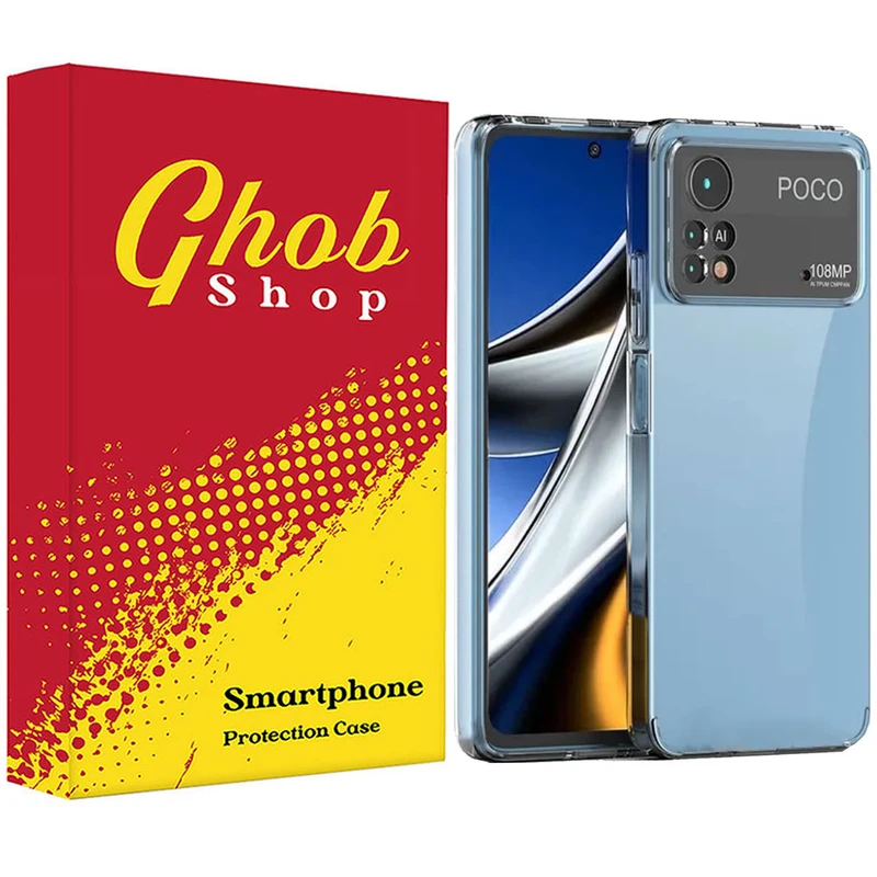 کاور قاب شاپ مدل ژله ای ساده مناسب برای گوشی موبایل شیائومی Poco M4 Pro 4G