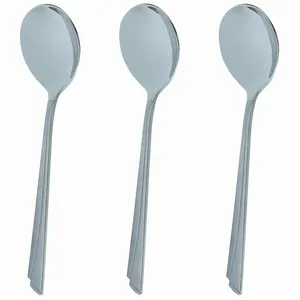 قاشق سرو مدل ناخنی مجموعه ۳ عددی