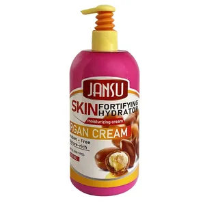 کرم مرطوب کننده دست جانسو مدل روغن آرگان مناسب برای انواع پوست حجم 500 میلی لیتر