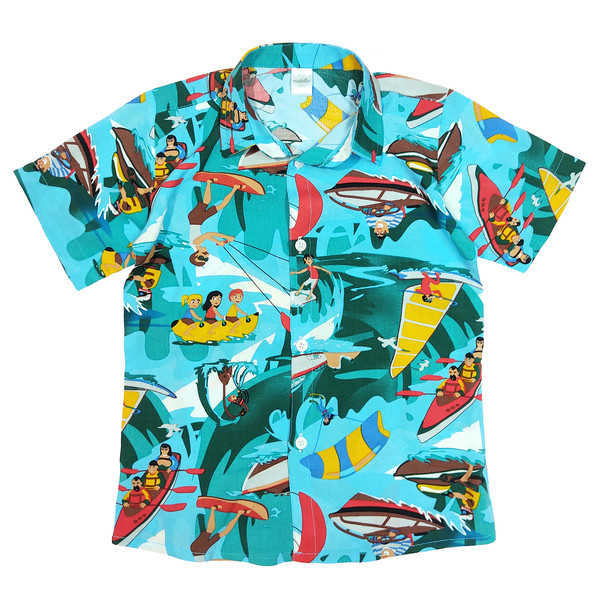 پیراهن پسرانه مدلا  مدل هاوایی کد PMA summer