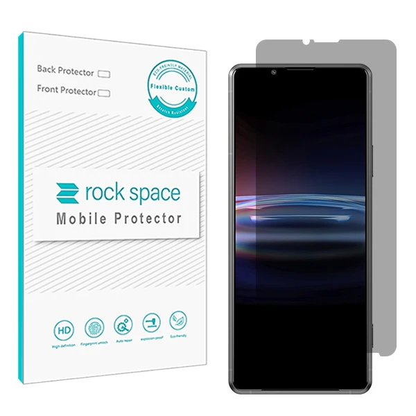 محافظ صفحه نمایش حریم شخصی راک اسپیس کد PRV مناسب برای گوشی موبایل سونی Xperia Pro-I