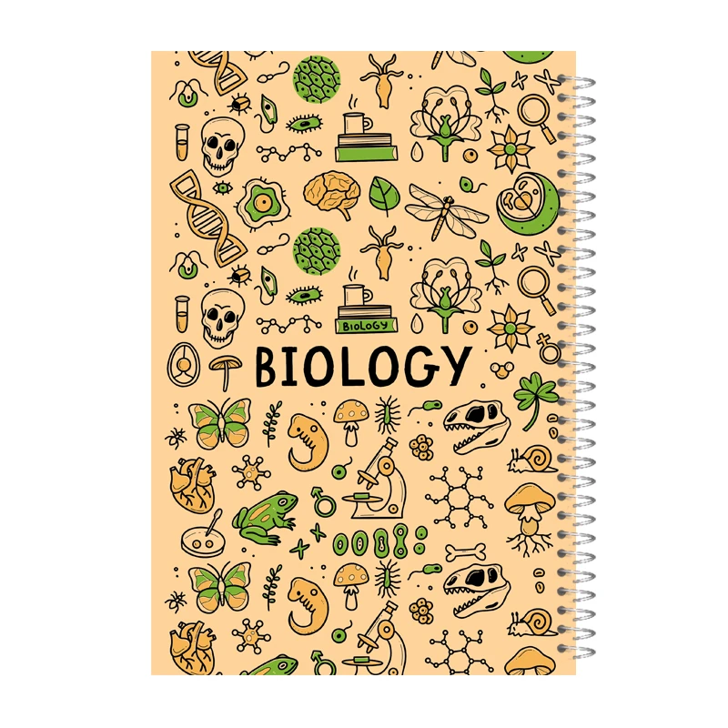 دفتر مشق 60 برگ آی چاپ مدل زیست کد 757b