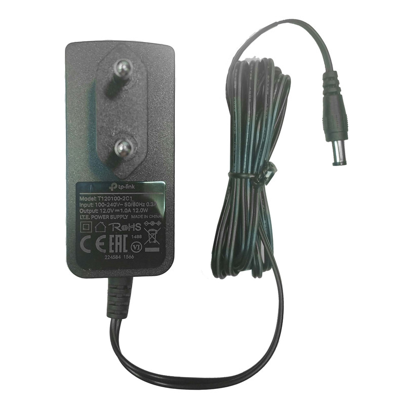 آداپتور 12 ولت 1 آمپر تی پی لینک مدل T120100-2C1