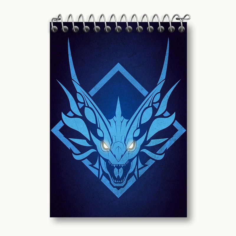 دفتر یادداشت 50 برگ خندالو مدل بازی شکارچی هیولا (Monster Hunter) کد 33216
