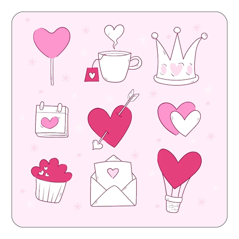 مگنت کاکتی طرح عاشقانه مدل mp38141