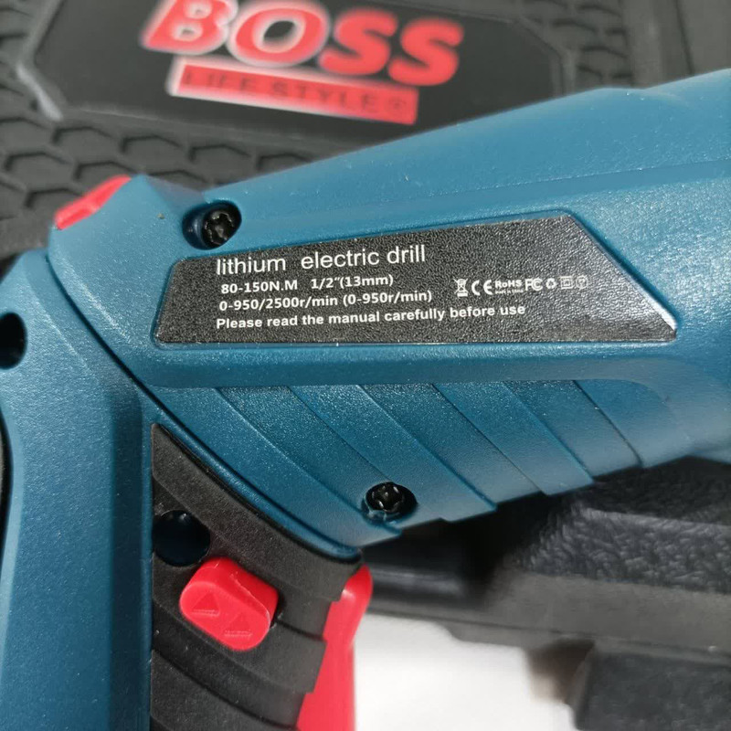 مجموعه 46 عددی پیچ گوشتی شارژی باس مدل 150N.M