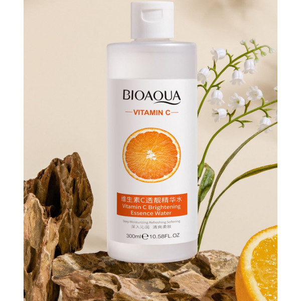 تونر بایو آکوا مدل Vitamin C حجم 300 میلی لیتر تونر بایو آکوا مدل Vitamin C حجم 300 میلی لیتر