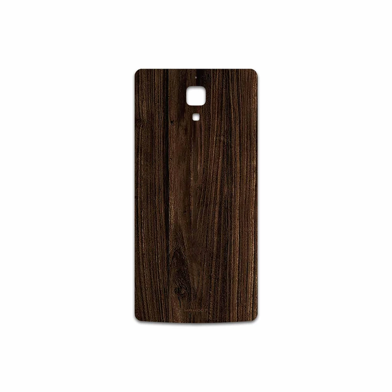 برچسب پوششی ماهوت مدل Dark Walnut Wood مناسب برای گوشی موبایل شیائومی Mi 4