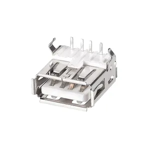 كانكتور مادگی USB-A مدل 4Pin-90Deg.Cur