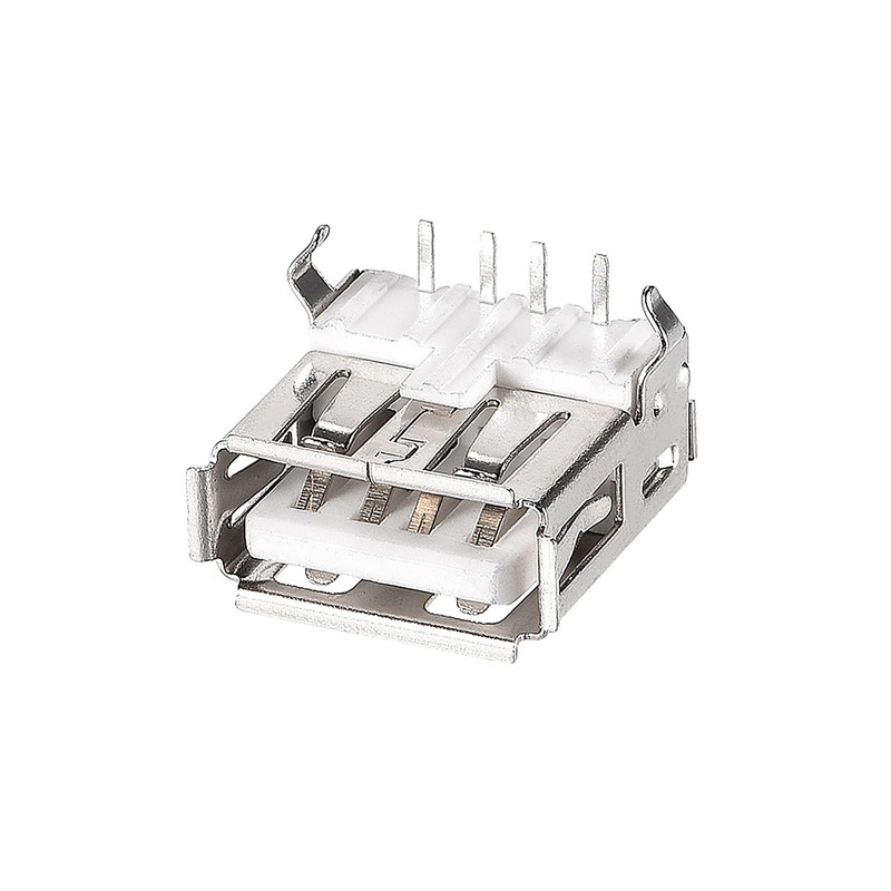 كانكتور مادگی USB-A مدل 4Pin-90Deg.Cur بسته ده عددی