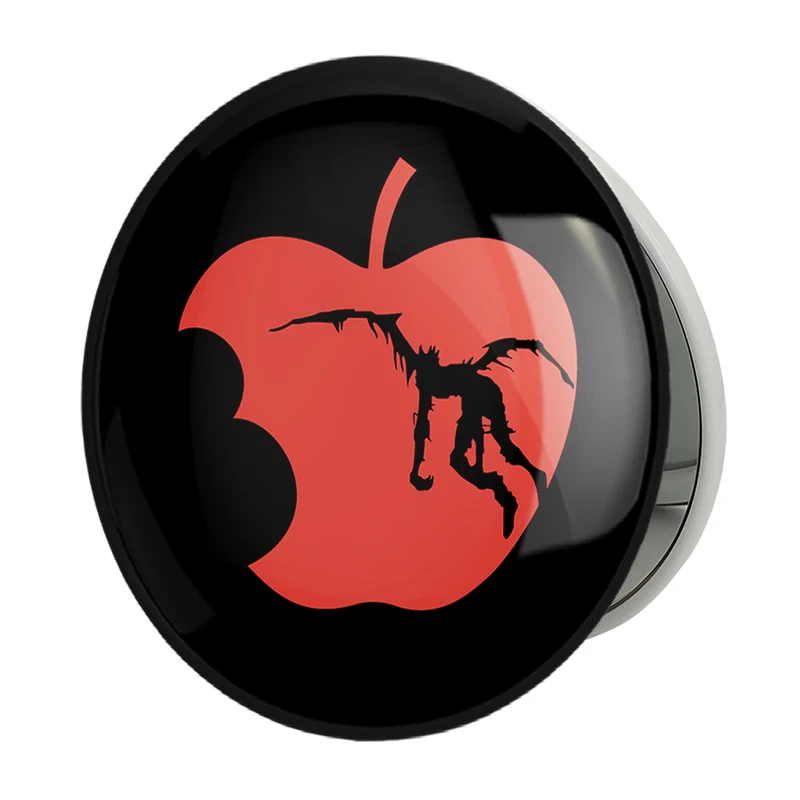 آینه جیبی خندالو طرح سیب ریوک انیمه دفترچه مرگ Death Note مدل تاشو کد 11312 