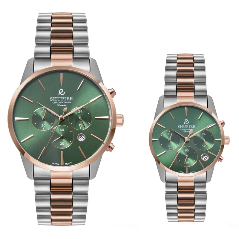 ست ساعت مچی عقربه ای زنانه و مردانه شوپیر مدل GL189A009