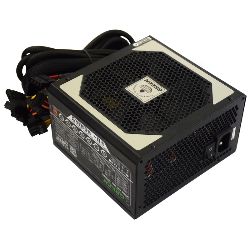 منبع تغذیه کامپیوتر گرین مدل GP530A-EU plus