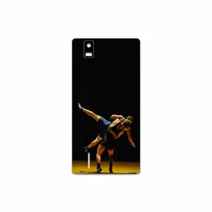 MAHOOT Wrestling Cover Sticker for Huawei Ascend P2
