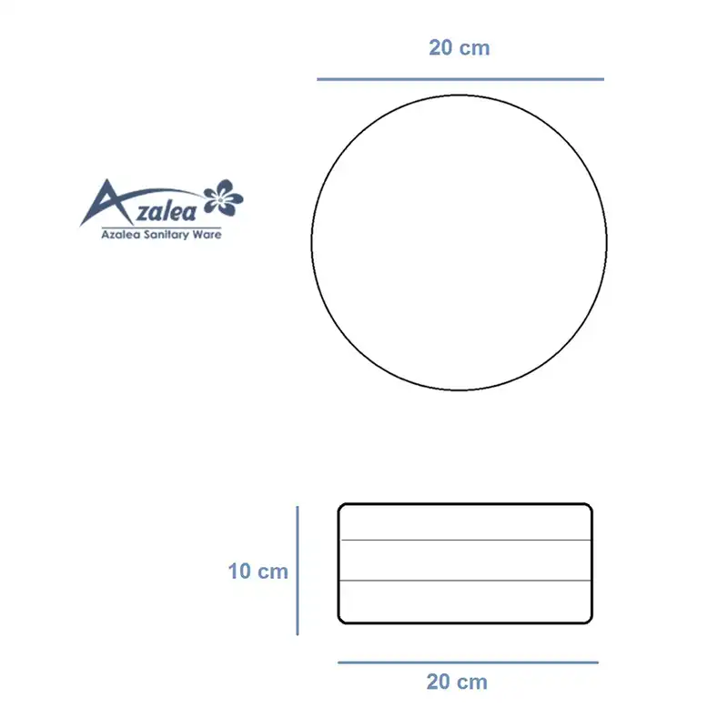 آینه حمام آزالیا مدل G01