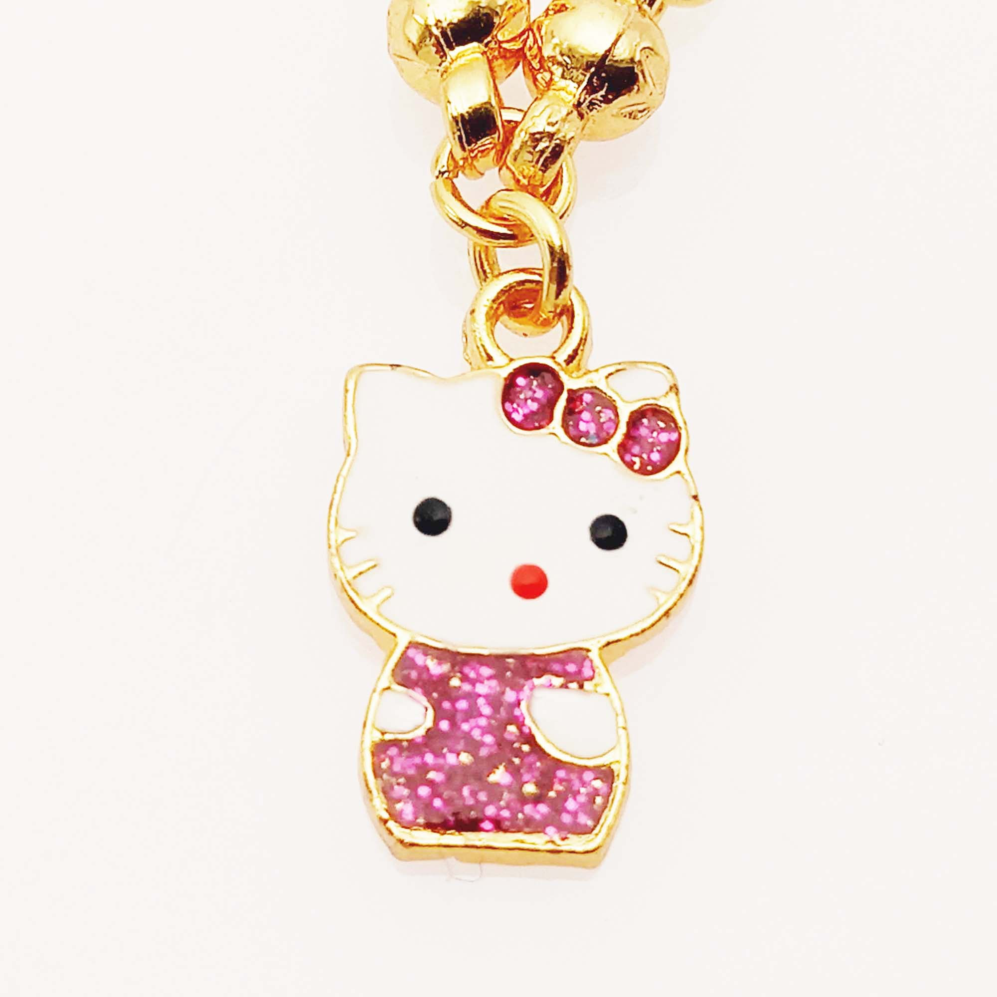 گردنبند دخترانه طرح گربه مدل 251GAD