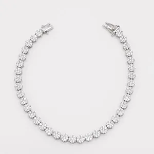 دستبند نقره زنانه مدل A6-0001