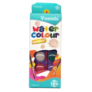 آبرنگ 12 رنگ ونیدز مدل V0301