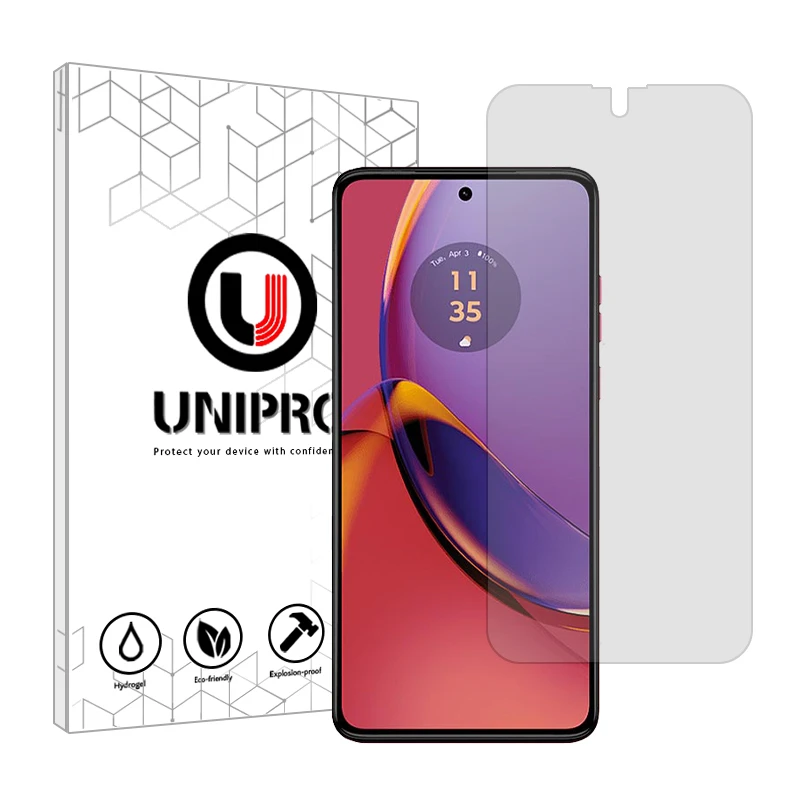 محافظ صفحه نمایش شفاف یونی پرو مدل 4 Star مناسب برای گوشی موبایل موتورولا Moto G84