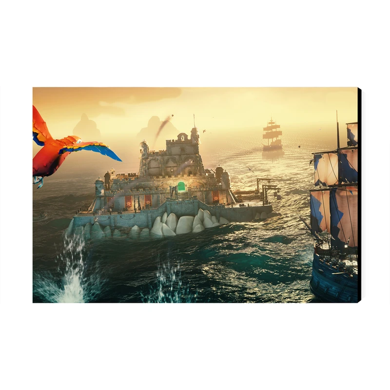 تابلو شاسی عرش مدل بازی دزدان دریایی sea of thieves کد As3492