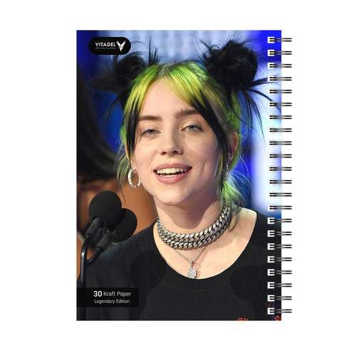دفتر ویتادل طرح بیلی آیلیش مدل Billie Eilish 9