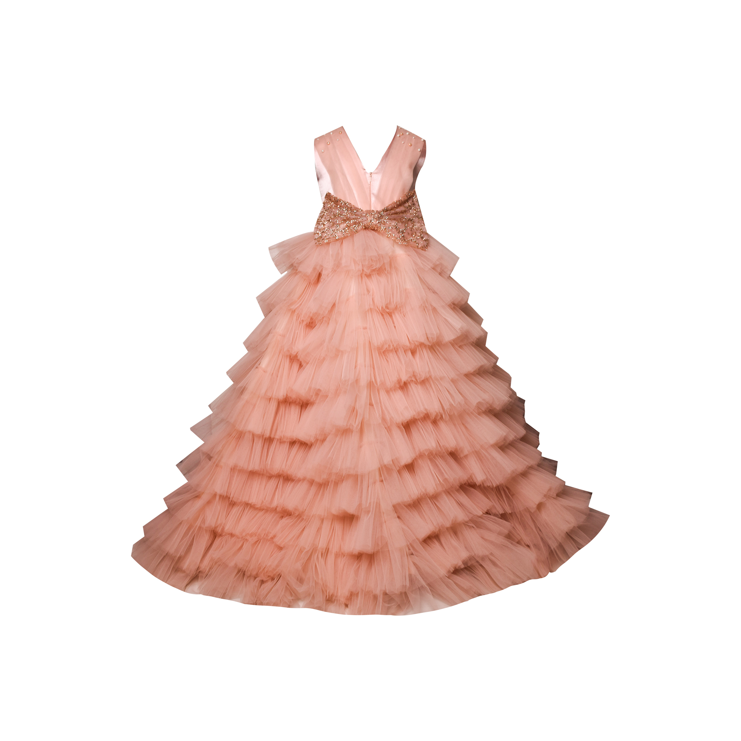 پیراهن دخترانه مدل مجلسی بلند کد 120