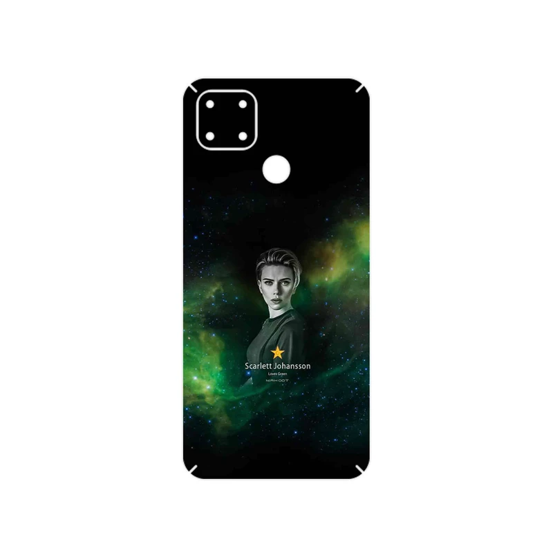 برچسب پوششی ماهوت مدل Scarlett Johansson مناسب برای گوشی موبایل ریلمی C25s