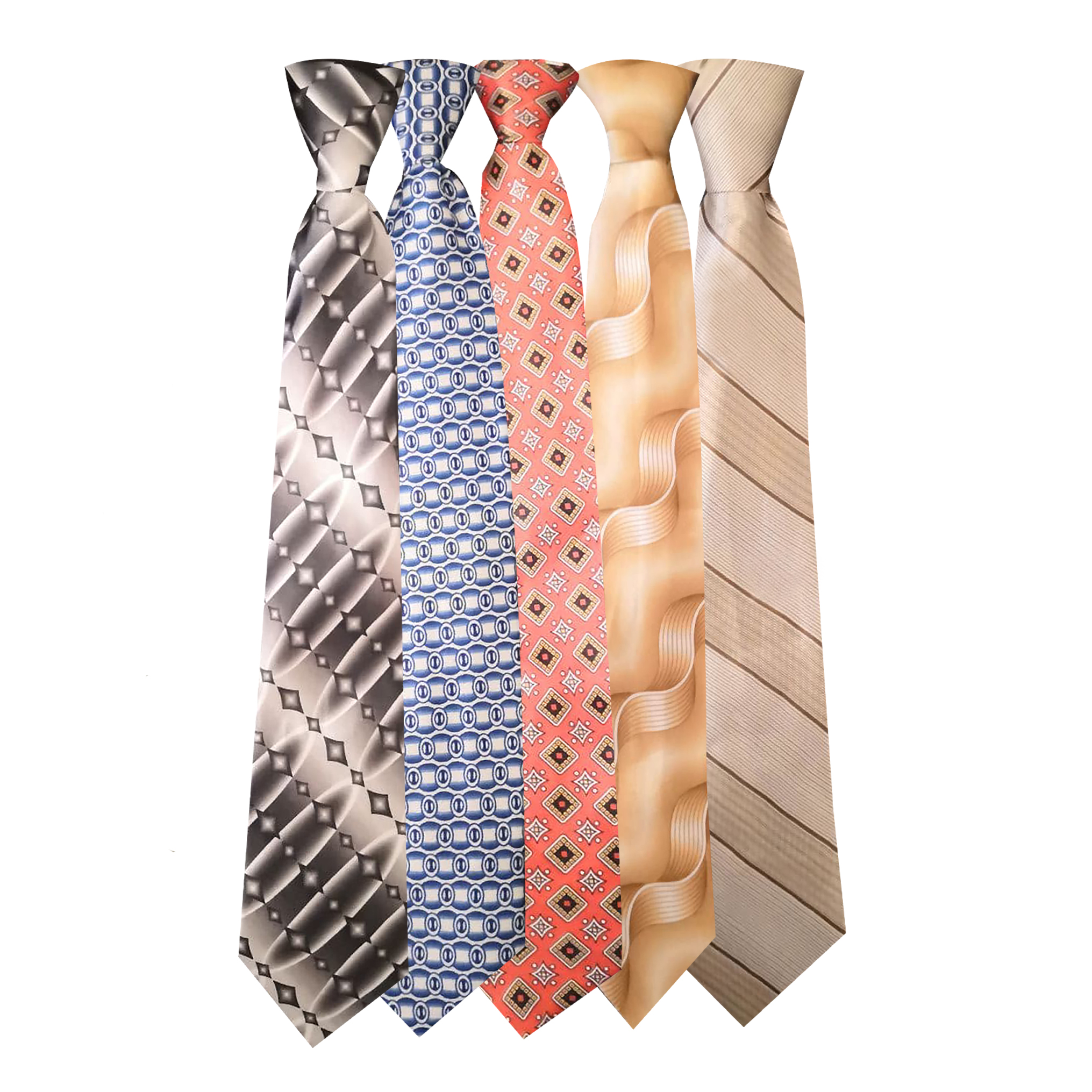 کراوات پسرانه مدل 100 مجموعه 5 عددی