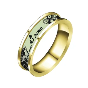 انگشتر ناکسیگو مدل شب تاب طرح محدثه کد RT14964