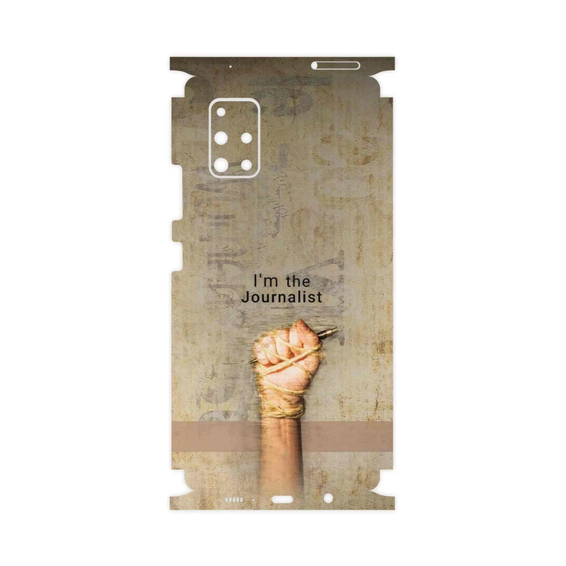 برچسب پوششی ماهوت مدل Journalist-FullSkin مناسب برای گوشی موبایل سامسونگ Galaxy A71 5G